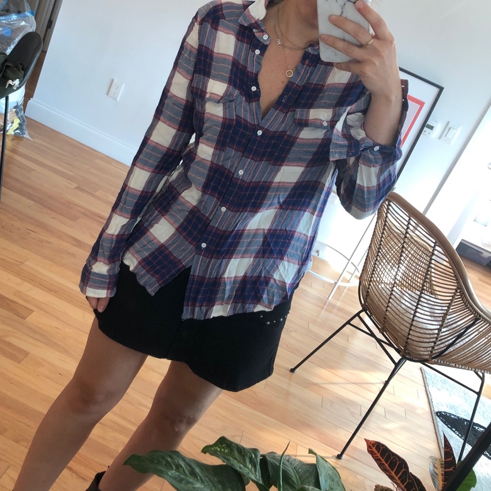 Paige super soft flannel size small